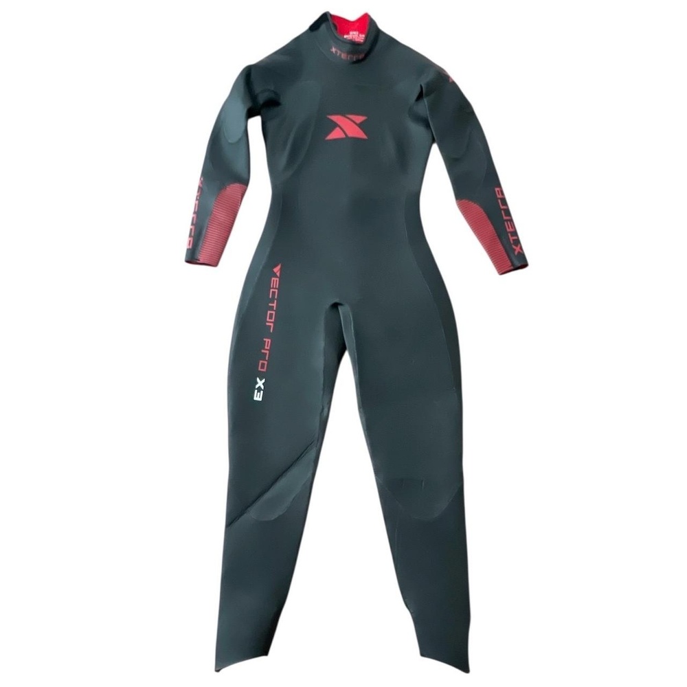 XTERRA Women's Vector Pro Full Suit Wetsuit - Black with Res Accent